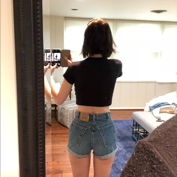 RARE 80s vintage Levi's wedgie shorts fits 25-27/8 - Picture 1 of 8